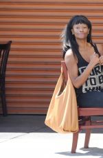 SUFE BRADSHAW Out for Lunch at Kings Cafe in Los Angeles 04/27/2021