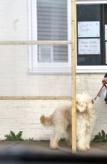 SUMMER MONTEYS-FULLAM Takes Her Dog to the Vets in London 04/10/2021