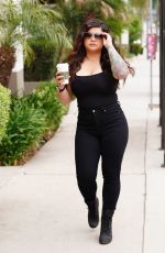 SUTEARA VAUGHN and OLIVIA E SCOTT Out for Coffee at Starbucks in Los Angeles 04/24/2021