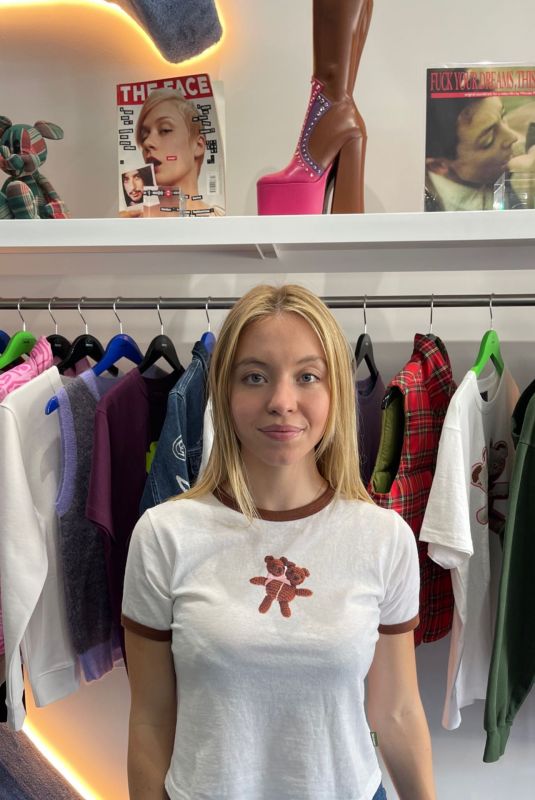 SYDNEY SWEENEY at Launch of Marc Jacobs