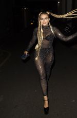 TALLIA STORM Leaves a Music Video Shoot in West London 04/01/2021