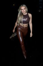 TALLIA STORM Leaves a Photoshoot in London 04/28/2021