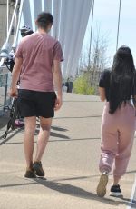 TANISHA GOREY Out in Salford 04/24/2021