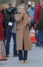 TAVI GEVINSON on the Set of Gossip Girl in New York 04/06/2021