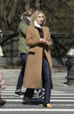 TAVI GEVINSON on the Set of Gossip Girl in New York 04/06/2021