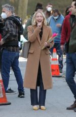 TAVI GEVINSON on the Set of Gossip Girl in New York 04/06/2021