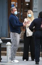 TAYLOR NEISEN and Liev Schreiber Out in New York 04/13/2021