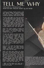 TAYLOR SWIFT - Fearless Booklet, 2021
