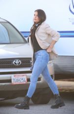TEODORA DJURIC on the Set of The Pink Motel and Cadillac Jacks Cafe 03/14/2021