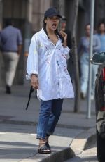TESSA THOMPSON at Bondi Boutique Pfeiffer in Sydney 04/27/2021