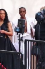 TIARA THOMAS Arrives at 2021 Oscar in Los Angeles 04/25/2021