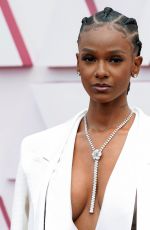 TIARA THOMAS at 93rd Annual Academy Awards in Los Angeles 04/25/2021