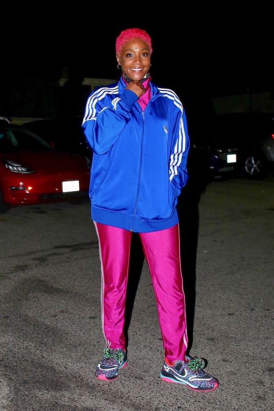 TIFFANY HADDISH Night Out in West Hollywood 04/15/2021