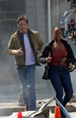 TIKA STUMPER on the Set of Sonic the Hedgehog 2 in Vancouver 04/20/2021