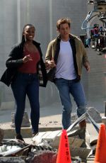 TIKA STUMPER on the Set of Sonic the Hedgehog 2 in Vancouver 04/20/2021