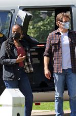 TIKA STUMPER on the Set of Sonic the Hedgehog 2 in Vancouver 04/20/2021