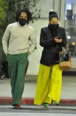 TRACEE ELLIS ROSS at E Baldi in Beverly Hills 04/24/2021