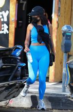 VANESSA HUDGENS Leaves a Gym in Los Angeles 04/08/2021