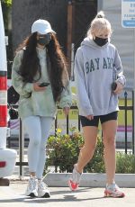 VANESSA HUDGENS Leaves a Morning Workout Session in Los Angeles 04/05/2021