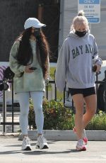 VANESSA HUDGENS Leaves a Morning Workout Session in Los Angeles 04/05/2021