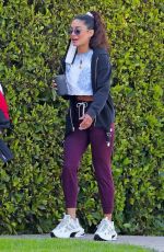VANESSA HUDGENS Out in Los Angeles 04/02/2021