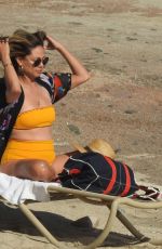 VANESSA MINNILLO in Swimsuit at a Beach in Cabo San Lucas 04/06/2021