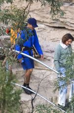 VANESSA VALLADARE and Zac Efron Out at Katoomba in the NSW Blue Mountains 03/31/2021