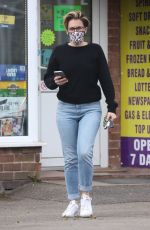 VICKY MCCLURE Out Shopping in Nottingham 04/19/2021