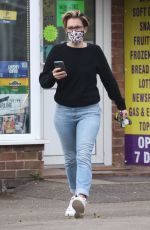 VICKY MCCLURE Out Shopping in Nottingham 04/19/2021
