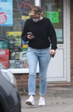 VICKY MCCLURE Out Shopping in Nottingham 04/19/2021