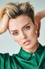 WALLIS DAY at a Photoshoot, April 2021