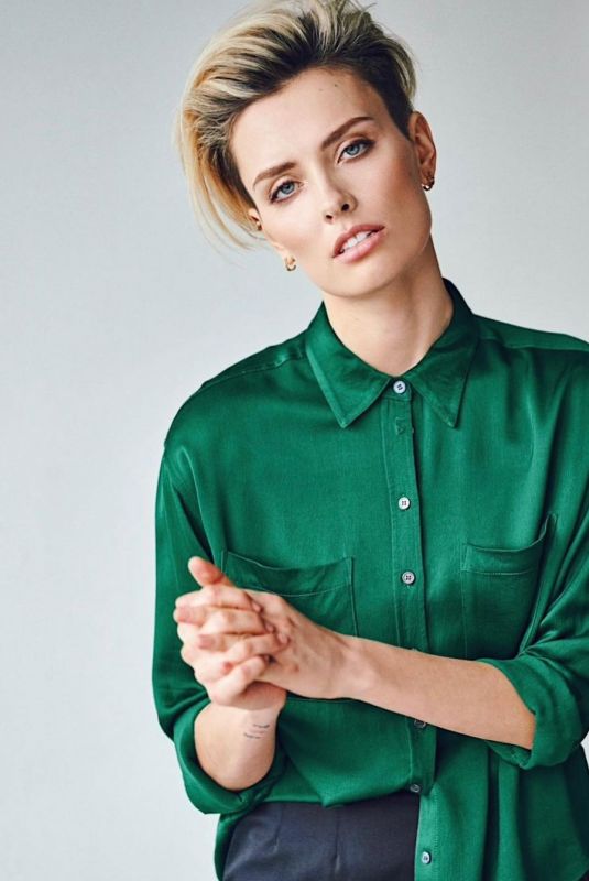 WALLIS DAY at a Photoshoot, April 2021