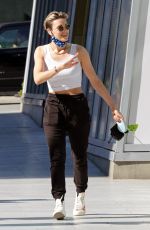 WALLIS DAY Out with Her Dog in Vancouver 04/18/2021