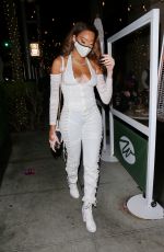 WINNIE HARLOW Out for Dinner in Beverly Hills 04/27/2021