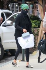 YOLANDA HADID Arrives at Gigi