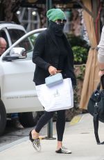 YOLANDA HADID Arrives at Gigi