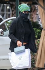 YOLANDA HADID Arrives at Gigi