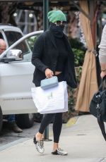YOLANDA HADID Arrives at Gigi