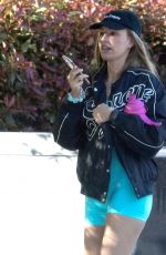 ZARA MCDERMOTT Out Jogging in London 04/19/2021
