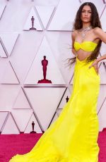 ZENDAYA COLEMAN at 93rd Annual Academy Awards in Los Angeles 04/25/2021
