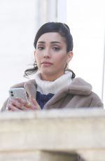 ZION MORENO on the Set of Gossip Girl in New York 04/06/2021