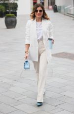 ZOE HARDMAN Arrives at Global Radio in London 04/04/2021