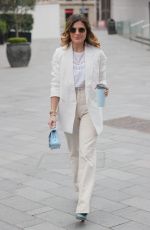 ZOE HARDMAN Arrives at Global Radio in London 04/04/2021