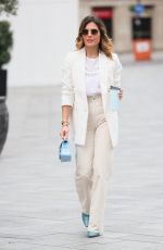 ZOE HARDMAN Arrives at Global Radio in London 04/04/2021