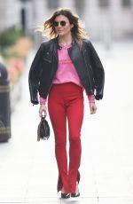 ZOE HARDMAN Arrives at Heart Radio in London 04/11/2021