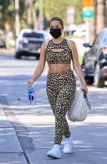ADDISON RAE Arrives at Pilates Class in West Hollywood 05/12/2021