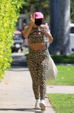ADDISON RAE Arrives at Pilates Class in West Hollywood 05/12/2021