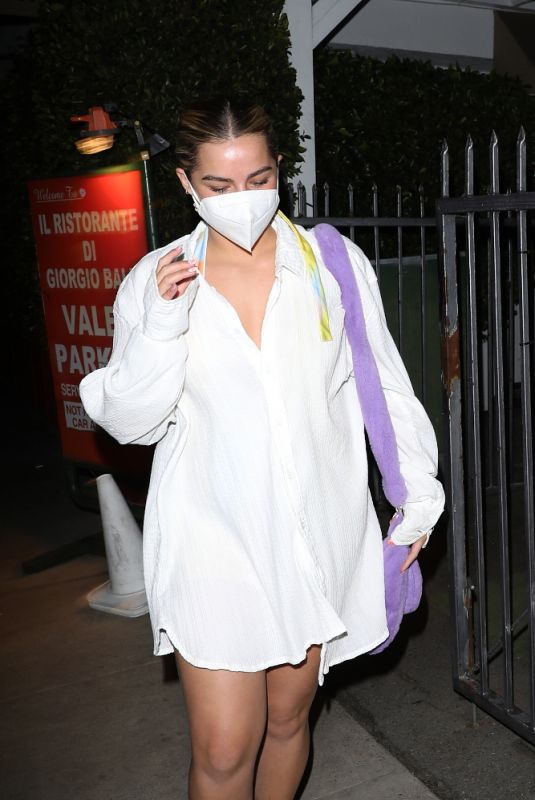 ADDISON RAE at Giorgio Baldi in Santa Monica 05/29/2021