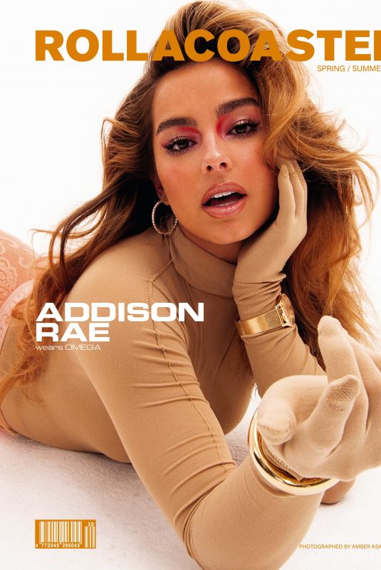 ADDISON RAE for Rollacoaster Magazine, Spring/Summer 2021