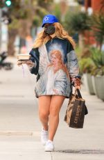 ADISON RAE Out and About in Los Angeles 05/16/2021